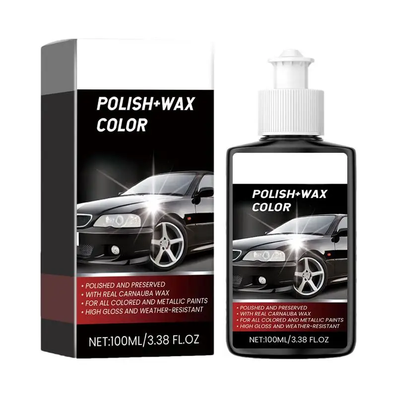 

Wax Automotive Polish, Vehicle Detailing & Restoration Automotive Care Long Lasting, 100ml Car Polishes & Waxes For Car Auto