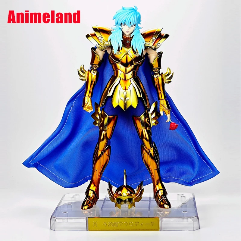 JM.MST Saint Seiya Myth Cloth EXM Pisces Aphrodite Plus 3.0/Crown 1/7 25cm Gold Knights of the Zodiac Action Figure En Stock