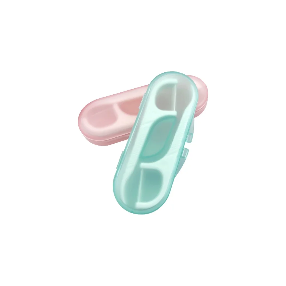 10개입 휴대용 치실 보관함 일회용 초미세 이쑤시개 여행용 실용적인 딥 클리닝 치실 스틱 구강 관리