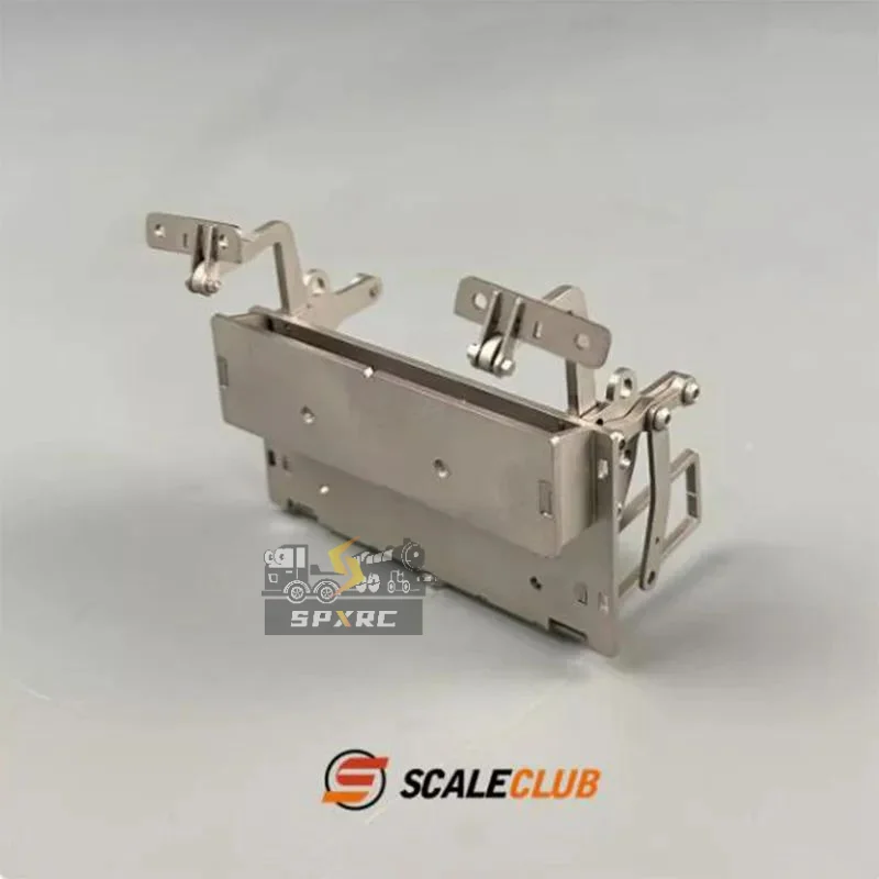 SCALECLUB 1/14 Full Metal For MAN TGS cabin front Holder Hinge For Tamiya Frame Electronic Suspension  Car Parts Rc Truck Traile