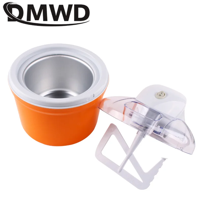 DMWD Household Electric Ice Cream Maker 1200ml Automatic DIY Child Ice Cream Machine Frozen Yogurt Machine High Quality 220V