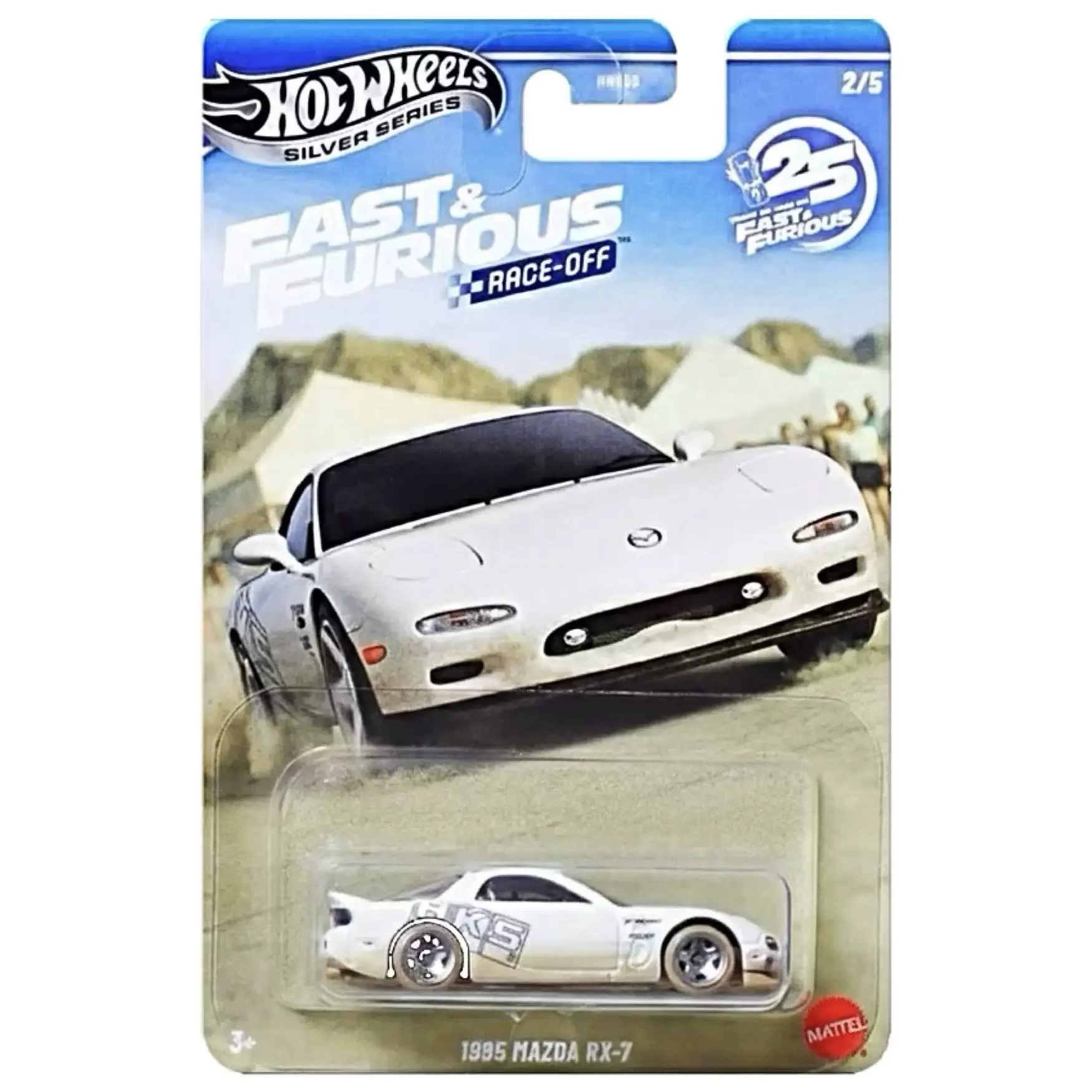 Hot Wheels 2026 Silver Series Fast & Furious Toyota Mazda Honda Volkswagen 1:64 Diecast Race-Off Car Model Collectible Kids Toys - view 3