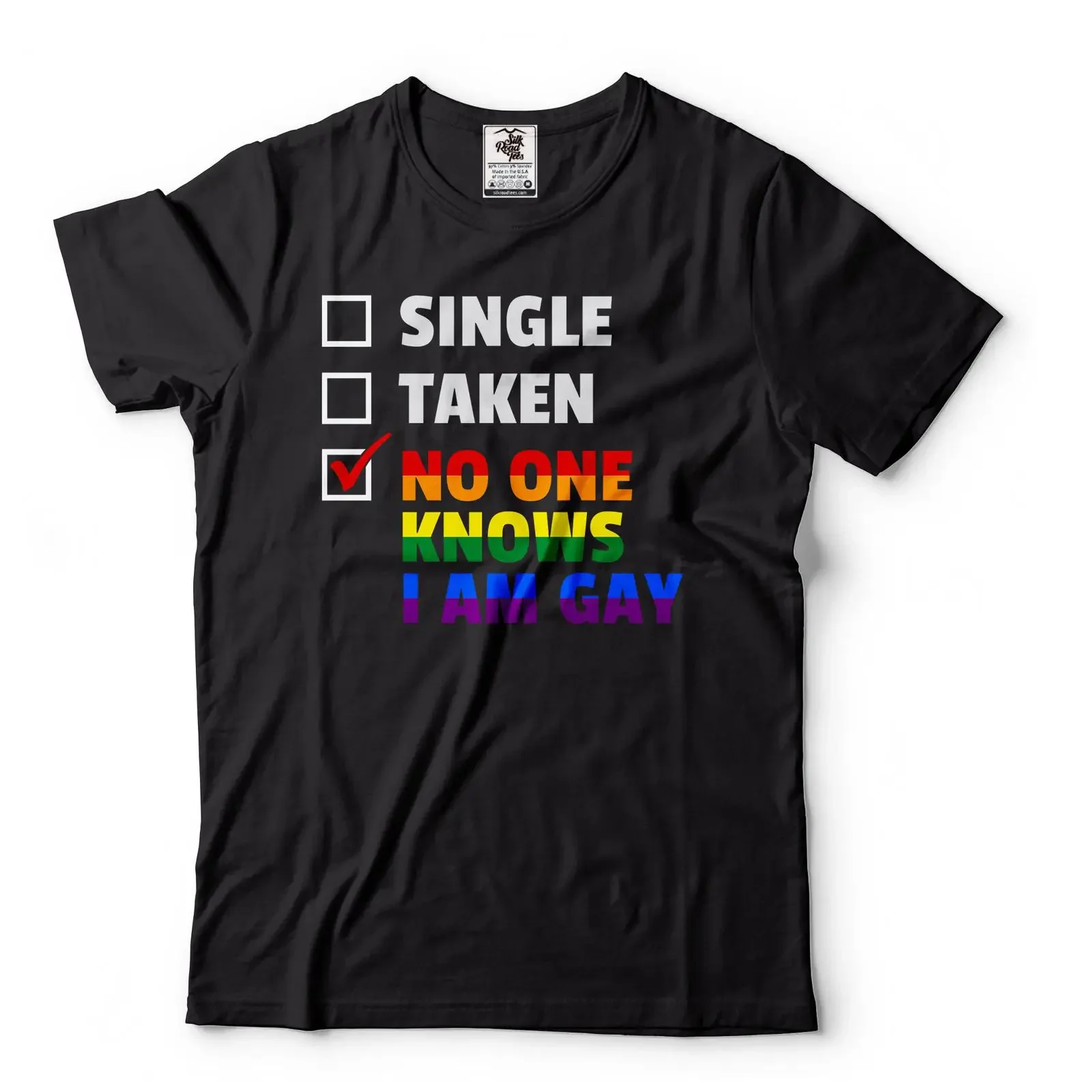 Funny Gay Pride LGBT T Shirt Rainbow Ally  vintage Washed Breathable streetwear fashion Unisex Stylish Casual