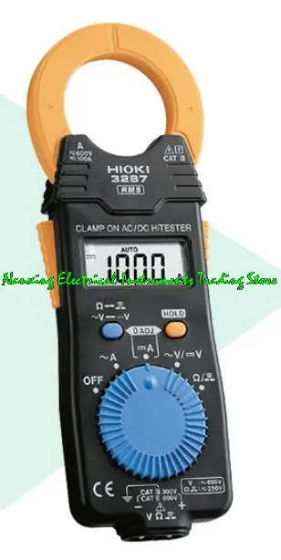 Chegada rápida HIOKI 3287 True RMS CLAMP ON HiTESTER 10A/100A AC/DC Pinça Medidor 600V