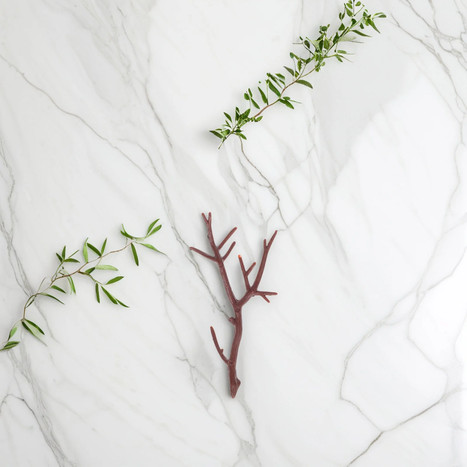 

20pcs Christmas Antler Accessories Artificial Plastic Antler Branches For Diy Xmas Decor Home Party Ornaments Craft Branches