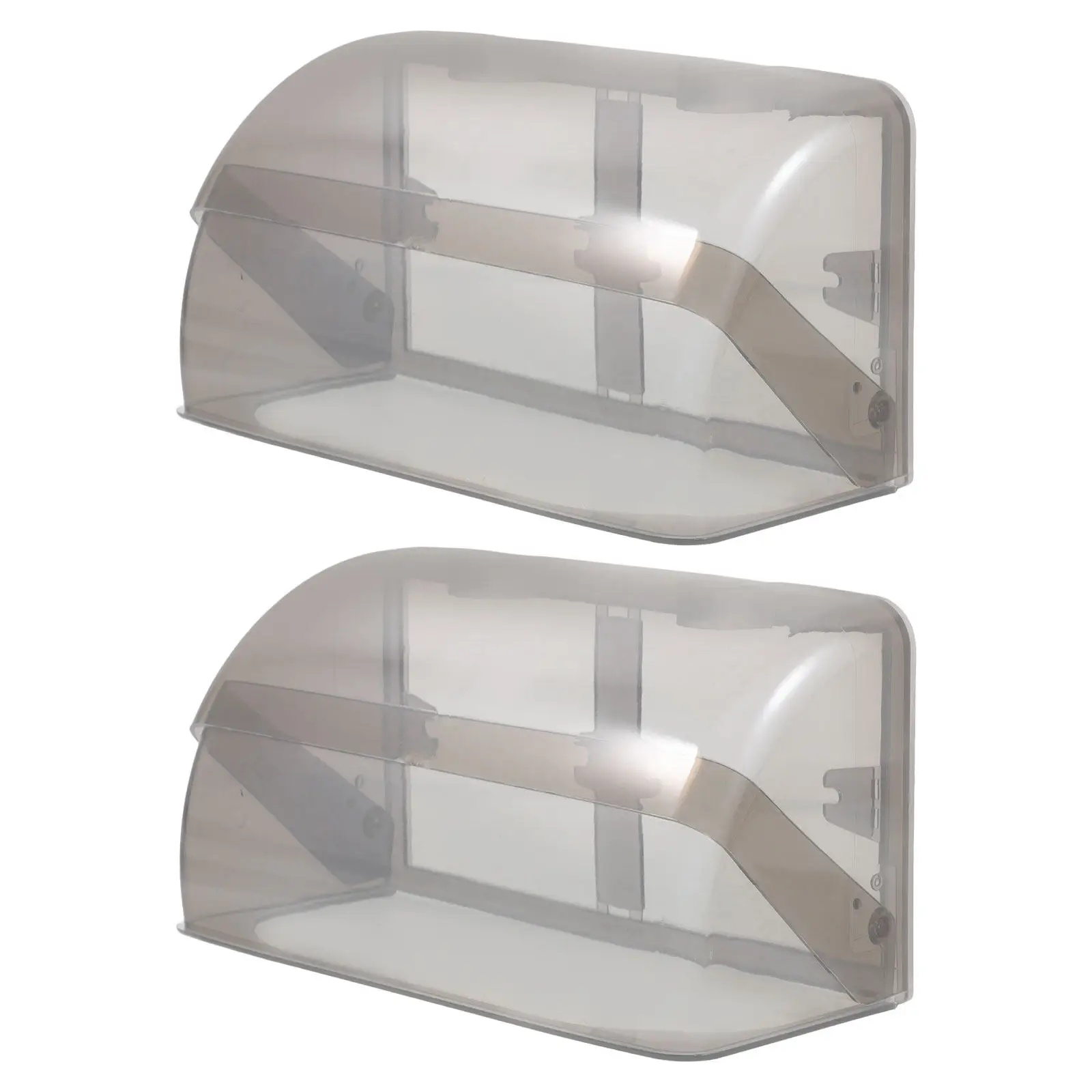 

2Pcs Outdoor Waterproof Ev Charging Port Cover Heavy Duty Wall Socket Rain Resistant Electric Vehicle Charging