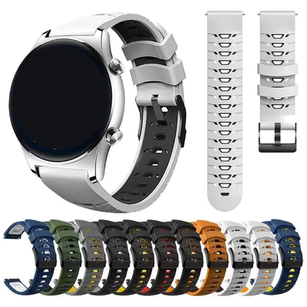 Correa de silicona GT5 de 22mm para HUAWEI WATCH GT 5 4 46mm, correa de reloj para HUAWEI WATCH 4 Pro GT5 3 SE Pro, pulsera de 46mm