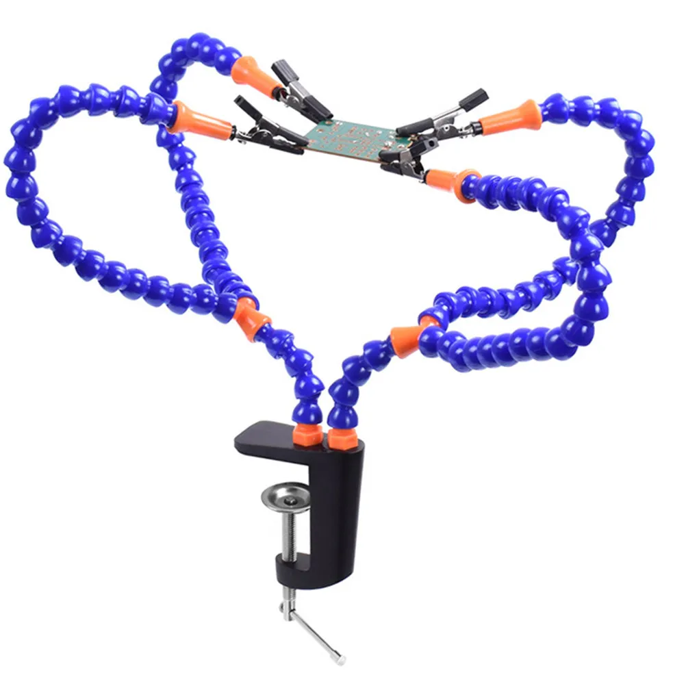 

1Pcs Flat Table Vise Welding Platform Aluminum Alloy Light-Duty Bench Clamp Portable Carving Vise for Jewelry Electronics Crafts