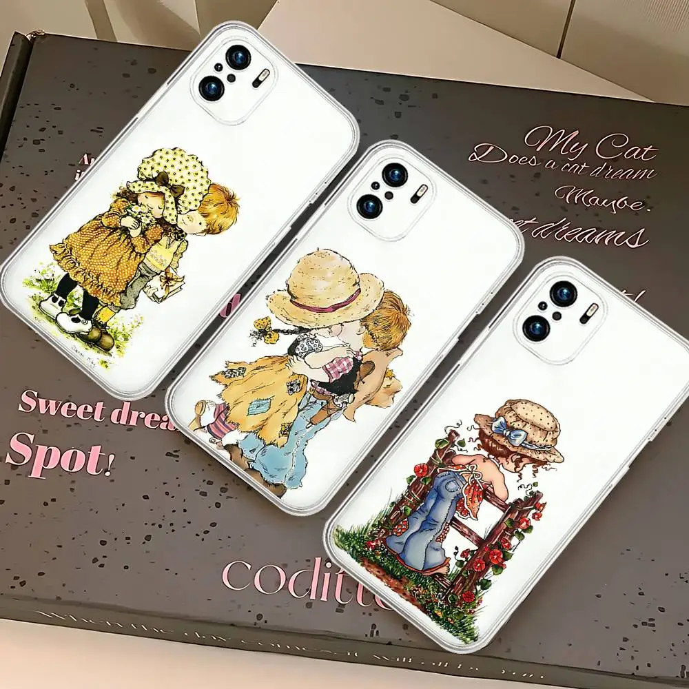 

S-Sarah Kay Little Gir Phone Case For Xiaomi Mi 14 13 Pro Ultra Transparent Back Cover For Xiomi Xiaomi 14 13P Clear Shell