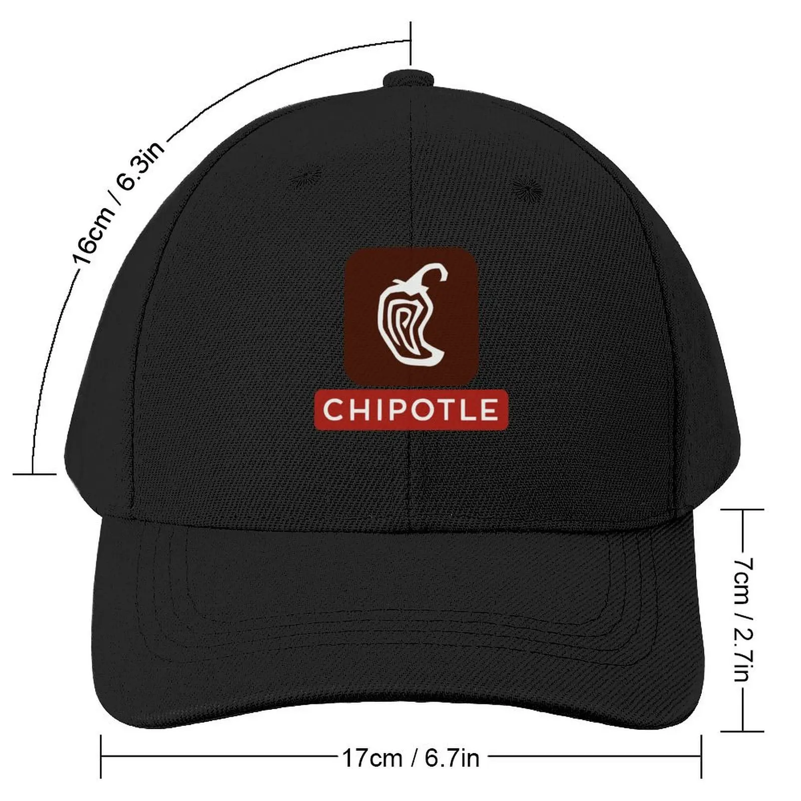 Chipotle-Mexican merch Baseball Cap Uv Protection Solar Hat Custom Cap Luxury Cap Men's Baseball Women's