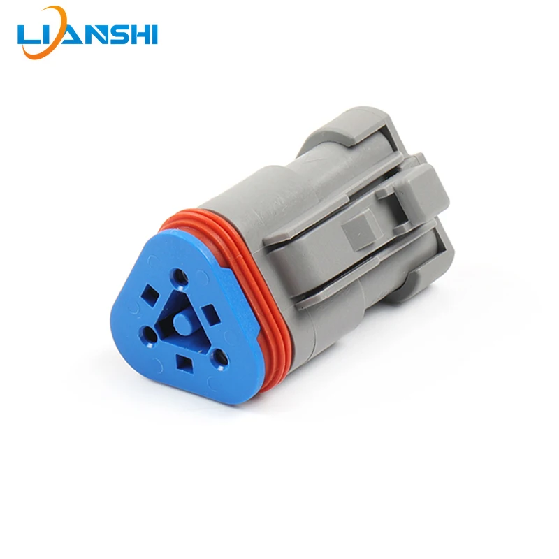 DT06-3S-P006 Automotive connector DT04-3P-P006 with 120 OHMresistance truck circuit connector