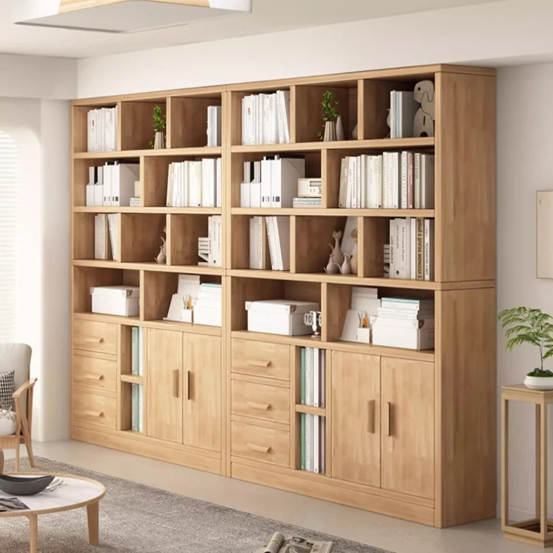 

Новая модель: Стеллаж-шкаф из массива дерева для гостиной, настенный/напольный, для хранения вещей, в стиле интернет-селебрити