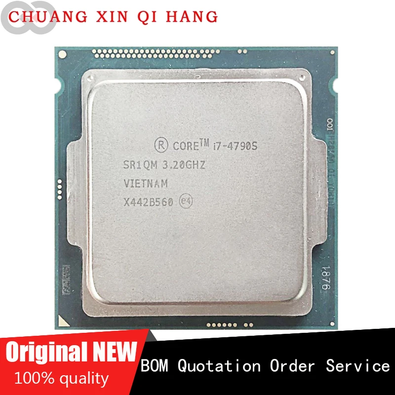 

I7 4790S i7-4790S 3.2 GHz Quad-Core Eight-Thread CPU Processor 8M 65W LGA 1150 Be Used for