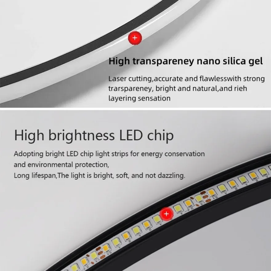 Modern LED Ceiling Light Extremely Simple and Ultra-thin Circular Home Light Bedroom Living Room Corridor Study Decoration Light