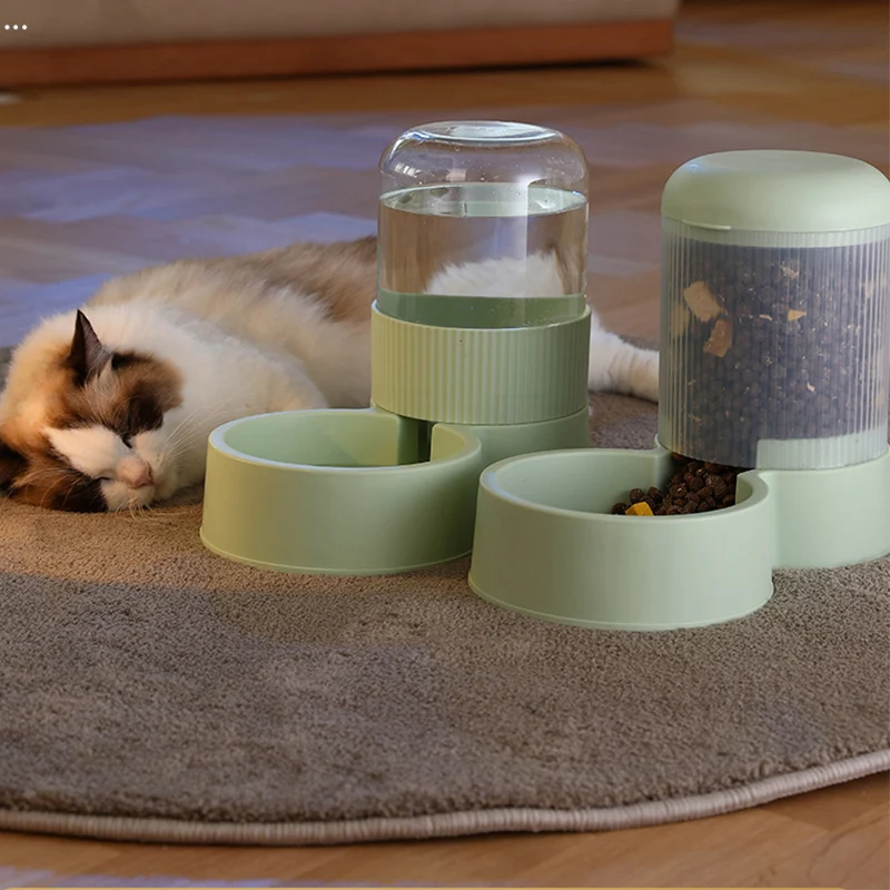 

Pet Bowl Automatic Feeder Water Dispenser Dog Bowl Cat Bowl Pet Supplies Feeding Water Dispenser Dog Accessories Pet Feeder