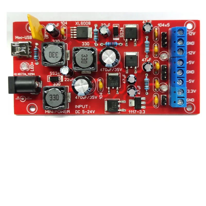 

DC5-24V Input 3.3V 5V 12V Multi-channel Output Power Module Finished Product