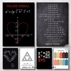 Funny Science Math Multiplication Table Study Eduation Art Poster Canvas Painting Wall Prints Picture for Living Room Home Decor