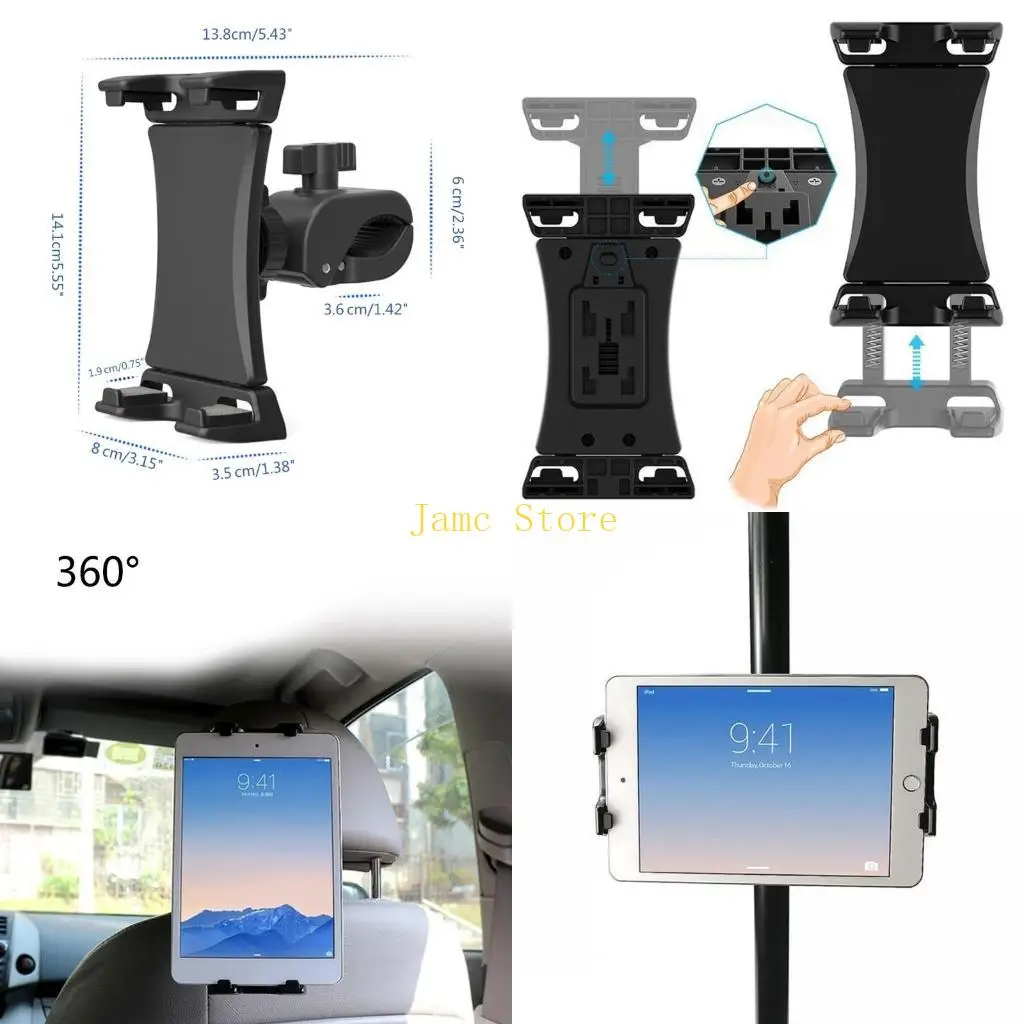 

LX0B велосипедный держатель для планшета портативное велосипедное автомобильное крепление для планшета для внутреннего зала для