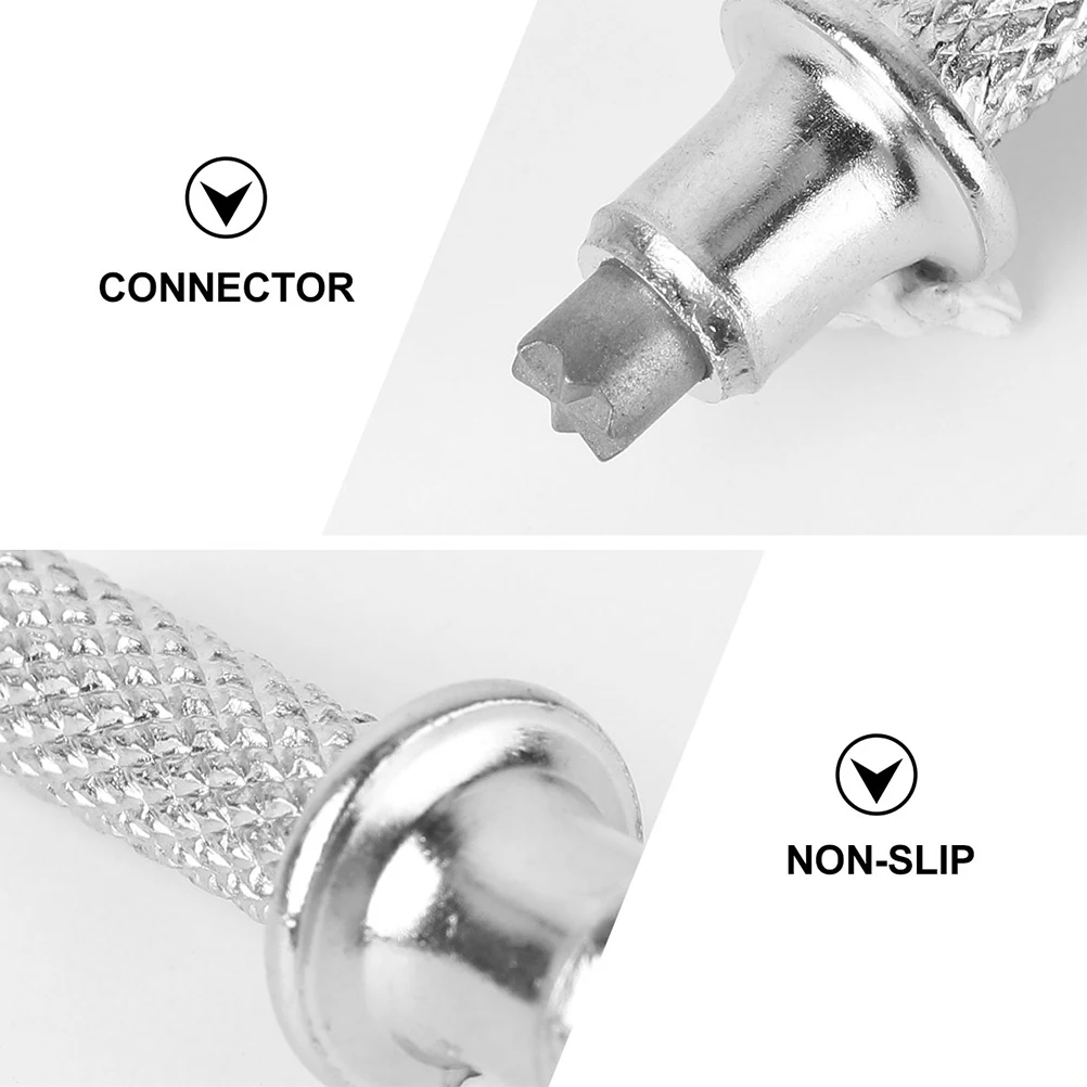 

10Pcs Alpenstock Tips Tungsten Steel Strong Durable Hiking Rod Replacement Trekking Stick Accessory Walking Stick Tips