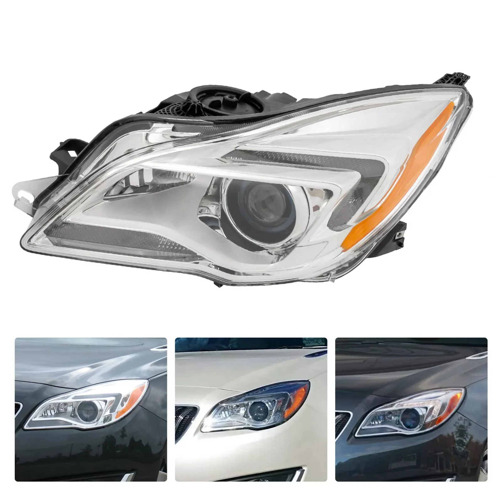 

For 2014 2015 2016 2017 Buick Regal / HID Xenon Headlight LED Headlight Left Driver Side Front light