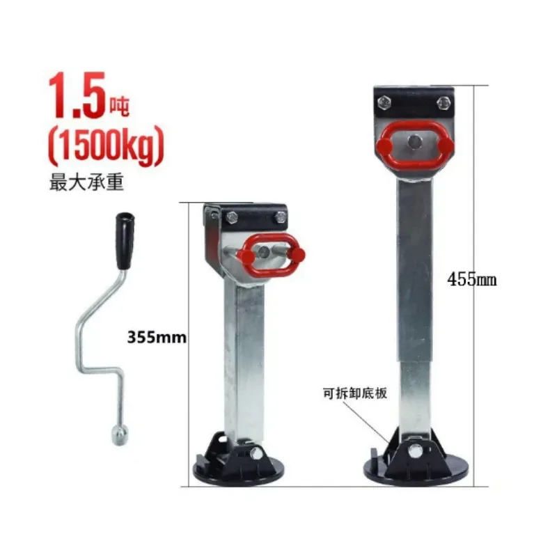 90 Degree Folding Handle for RV Trailer Stabilizer Jack, Heavy Duty Crank Handle