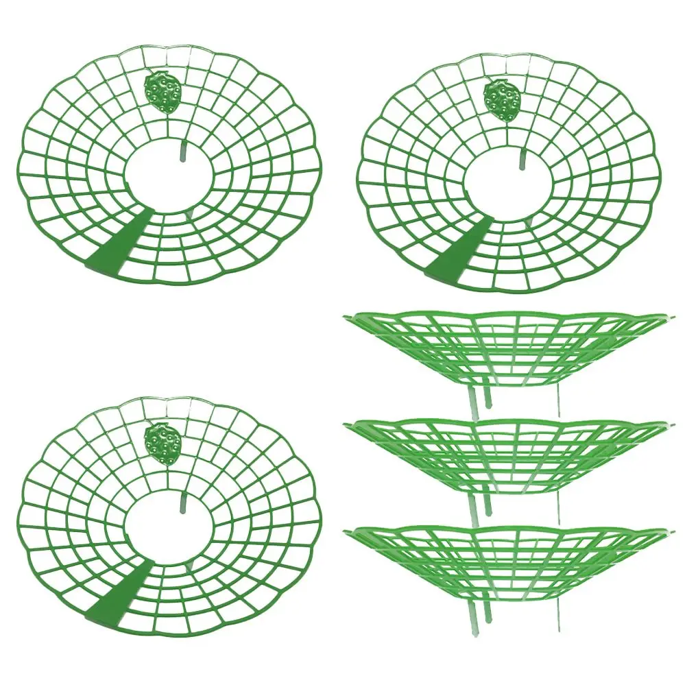 

6pcs Strawberry Support Stand Planting Rack Climbing Bracket Growing Frame Protector Planter Supply Gardening Tool