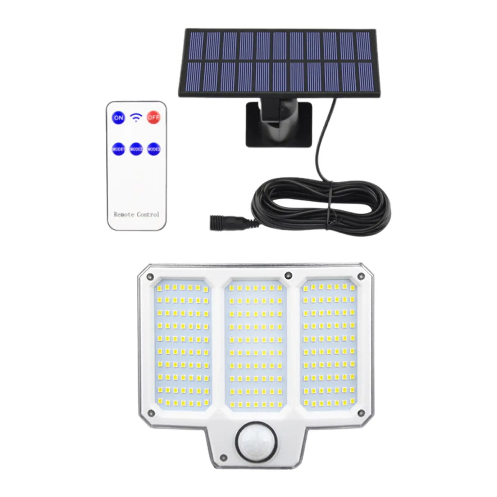 

Outdoor Solar Light Waterproof Solar Wall Lamp Garden Pathway Light 3 Modes for Backyard Sidewalk Flowerbed Porch Walkway