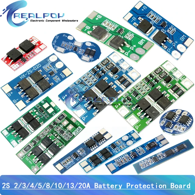 2S 2A 3A 4A 5A 8A 10A 13A 20A 7.4V 8.4V Li-ion 18650 Płytka zabezpieczająca akumulator litowy / płyta BMS Standard / Balance