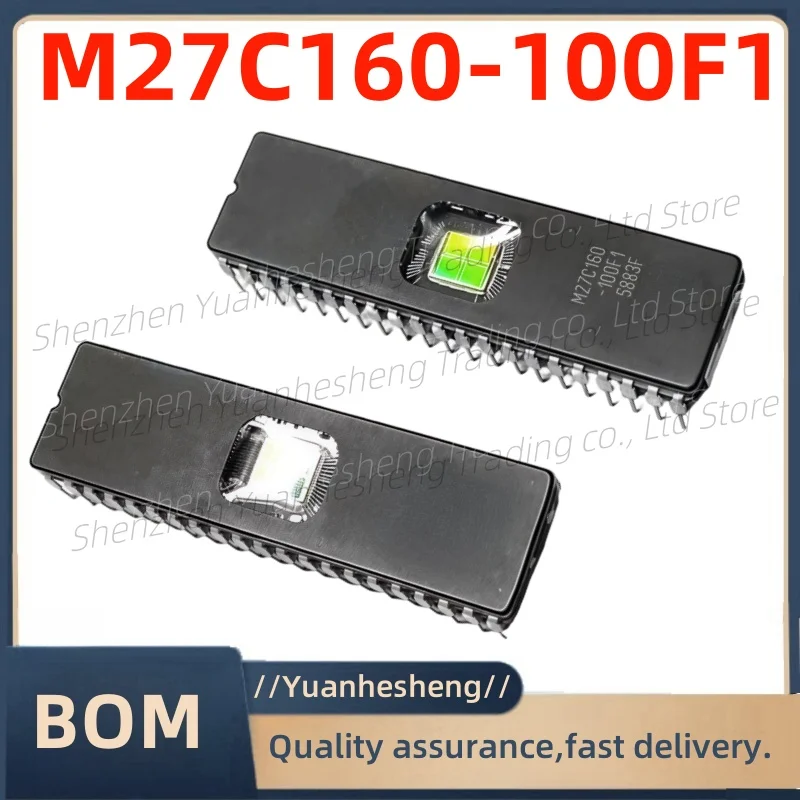 

10 pcs /lotto Original and brand new M27C160-100F1 M27C160 CDIP-42 IC di Memoria specchio circuito integrato