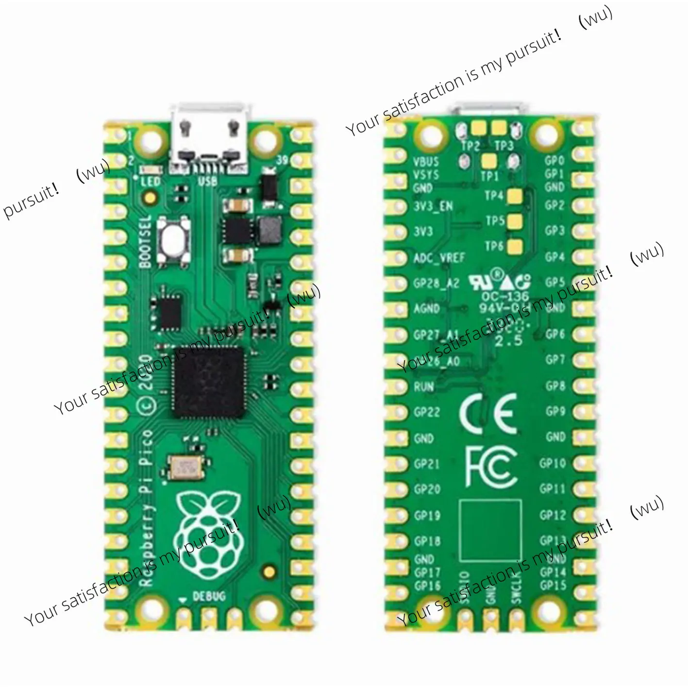 Placa de desarrollo Pico raspberry pi PICO dual-core RP2040 compatible con Mciro Python