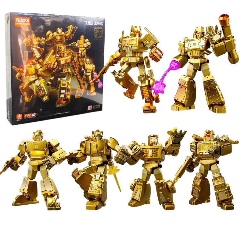

Коллекционная сборная аниме-фигурка BLOKEES Golden Transformation X Year Version Оптимус Прайм и Мегатрон, модель-игрушка