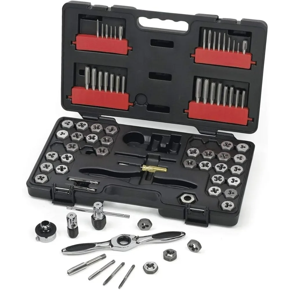 for  77 Piece SAE/Metric Ratcheting Tap and Die Set -3887