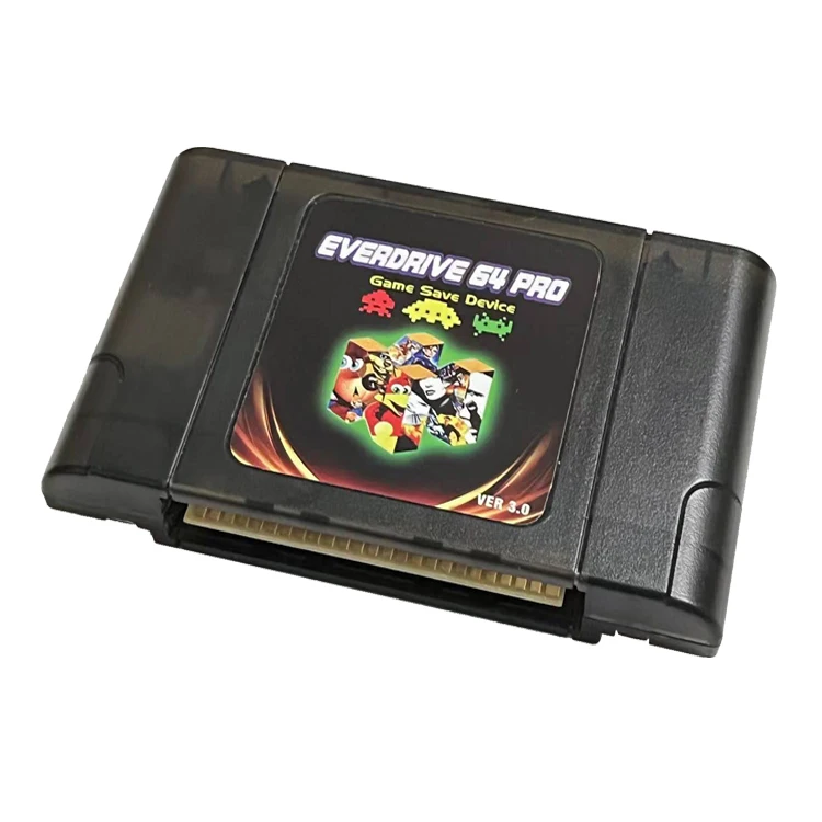 Nieuwe Everdrive 64 Pro Voor N64 Console Os3.0 Retro Game Gards 340 Games Erin