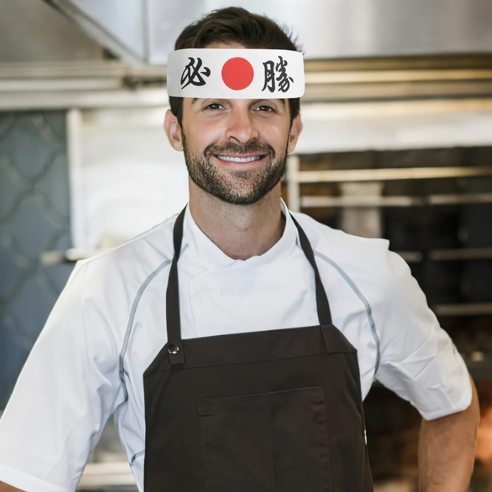 اليابانية النينجا الحجاب Hachimaki الكاراتيه عقال شروق الشمس الشيف إمدادات المطبخ الطبخ عقال النمط الياباني #3