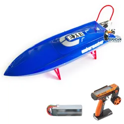 RTR DTRC RC Barca da corsa ad alta velocità C390 Telecomando Impermeabile Mini Nave Blu Giocattoli Modello Toucan Hobby Regalo THZH1596