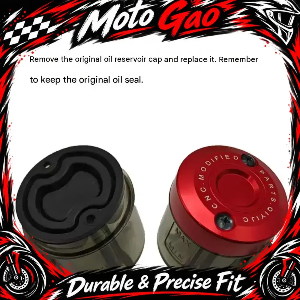 【Precise Fit】FOR QJMOTORT SRK450RR Modified Oil Pump Cover and Brake Fluid Reservoir Cup Cap Accessories