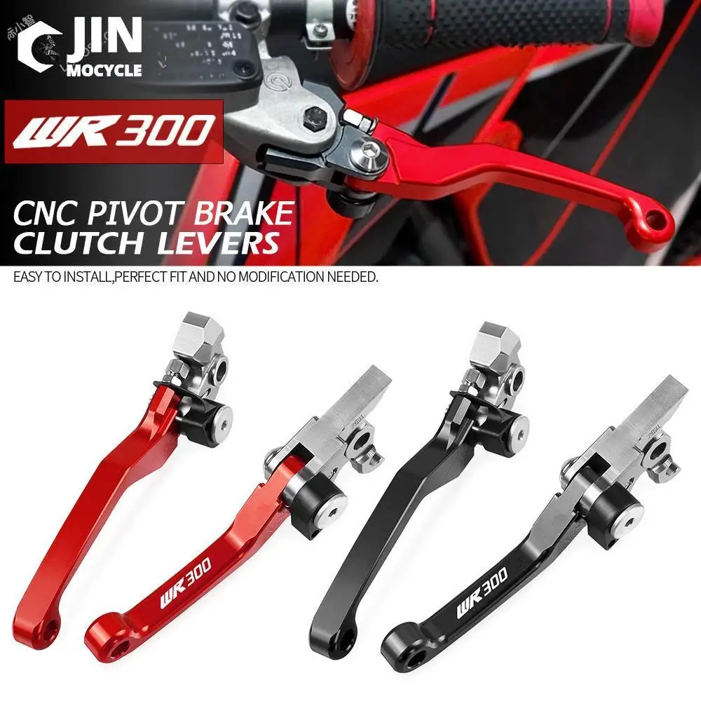 

For YAMAHA WR300 2013 WR 300 Motorcycle Accessories Foldable Pivot Dirt Bike Brake Clutch Levers Cable Lever Handle CNC Aluminum