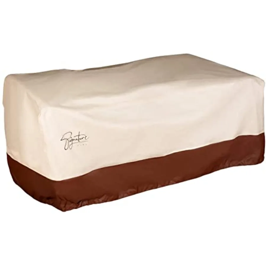 

Patio Furniture Cover Waterproof Sofa and Love Seat Cover Heavy Duty UV-Coated Polyester Outdoor Furniture Covers for All-Weath