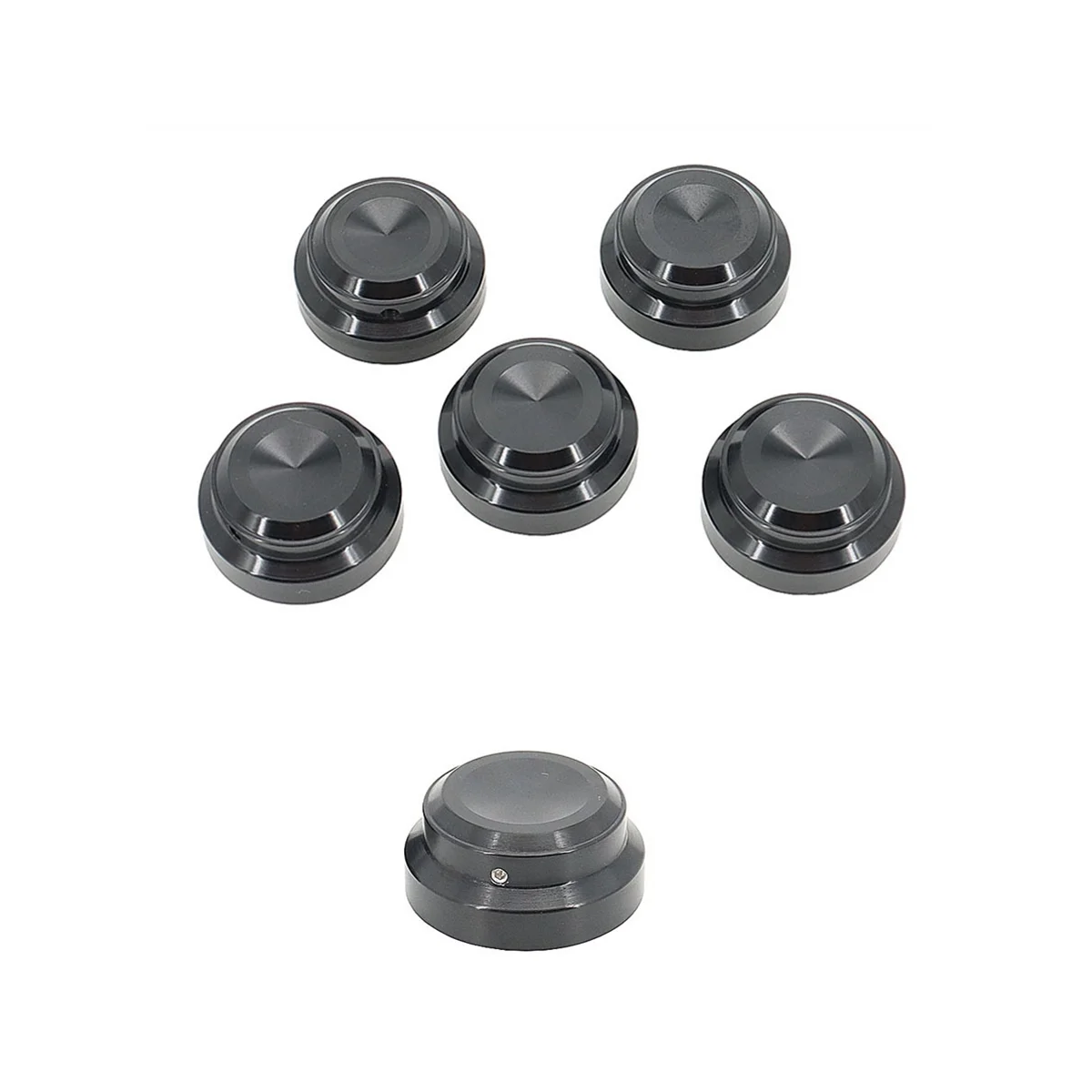 Motorcycle Smooth Nut Covers Fits for Hex Head Screws Nut Cover for Harley Nightster 975 RH975 RH 975