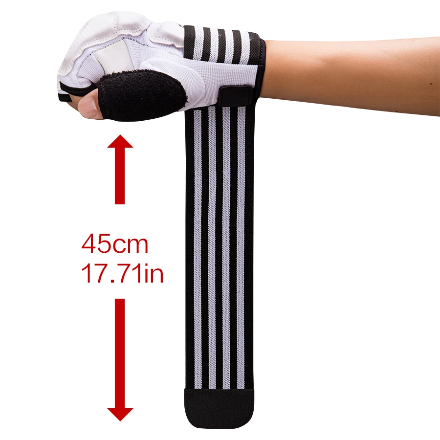 GINGPAI Thick Boxing Gloves MMA Gloves Half finger Sanda Taekwondo Fight MMA Sandbag Gloves Professional TKD Training Equipment