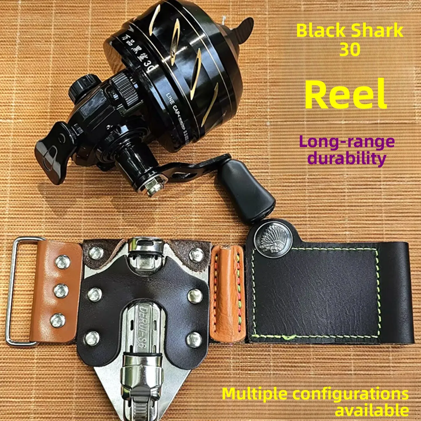 wanpin-bla-ark-30-フィッシングリール-金属耐久性-ラインスタッキングなし-リストストラップガード-新モデル-アウトドア-キャンプ-トラベルギア