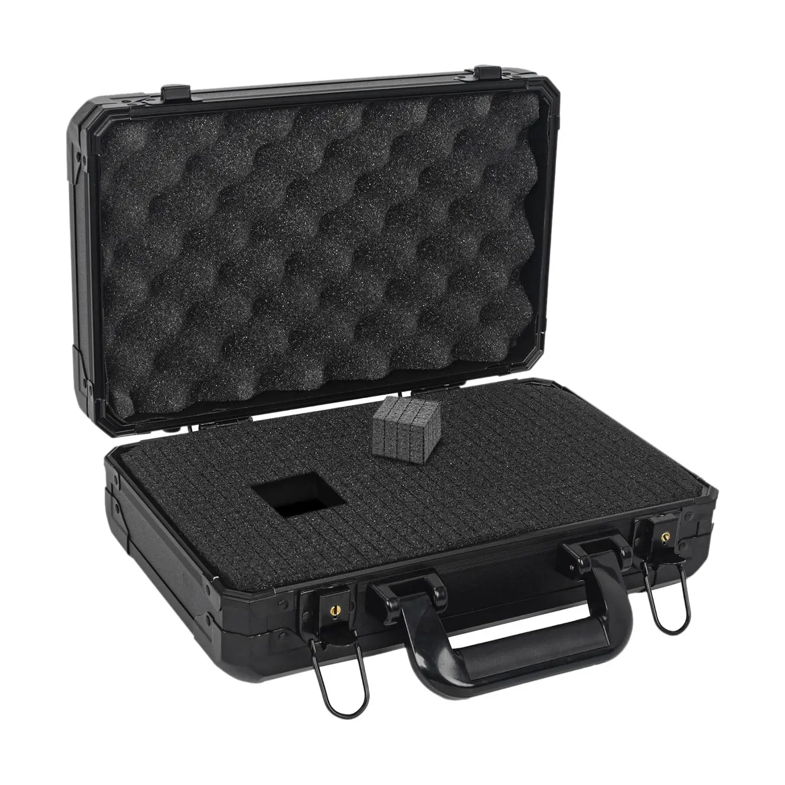 Mic Carrying Case Professional Hairdressing Tool for Sound Card Mic Wireless Mic Professional Equipment Lens Hand Shred Cotton