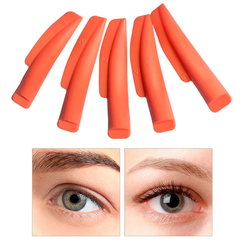 5/7/8Pair Silicone Curlers Curl Eyelash Pads Set Eye Lash Extension Perm Tools Eyelash Lifting Kit Accessories Reusable