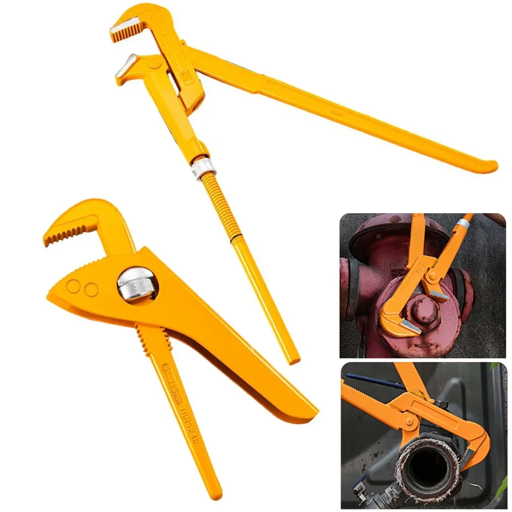 Plumbing Maintenance 90 Adjustable Pliers Forged Steel Pliers Enhanced Control For Multiple Sizes Hardened Serrated Jaws