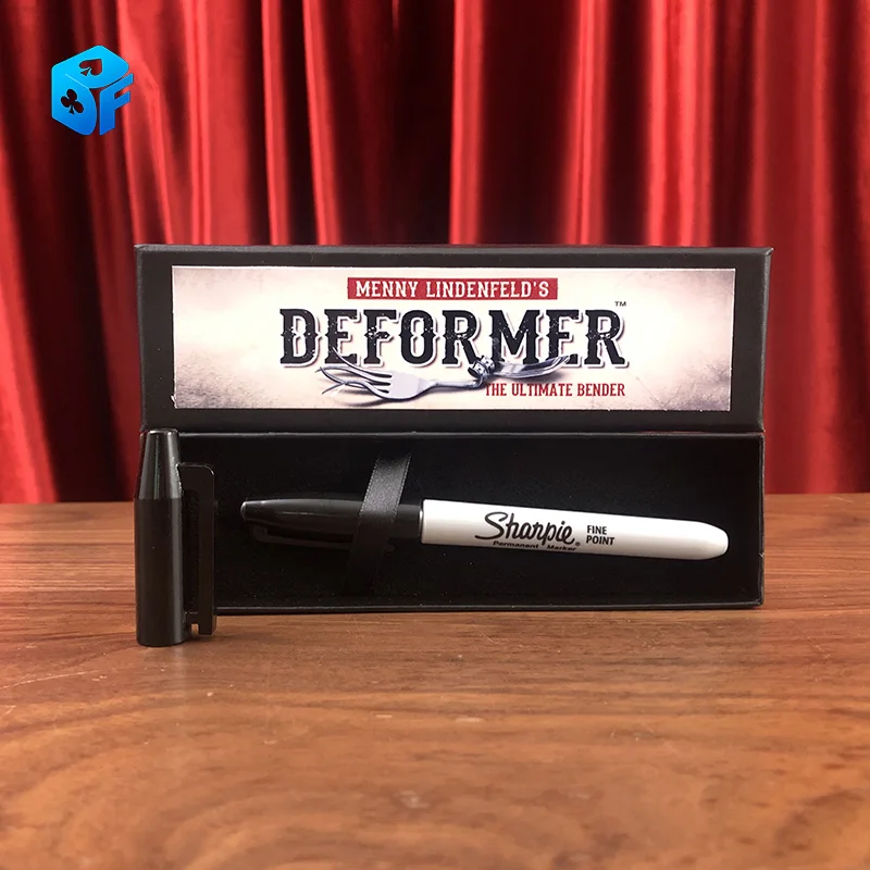 ديفورمر من Menny Lindenfeld (قلم للتحايل والتعليمات عبر الإنترنت) خدع سحرية Mentalism كوميديا عملة الانحناء أوهام الدعائم السحرية