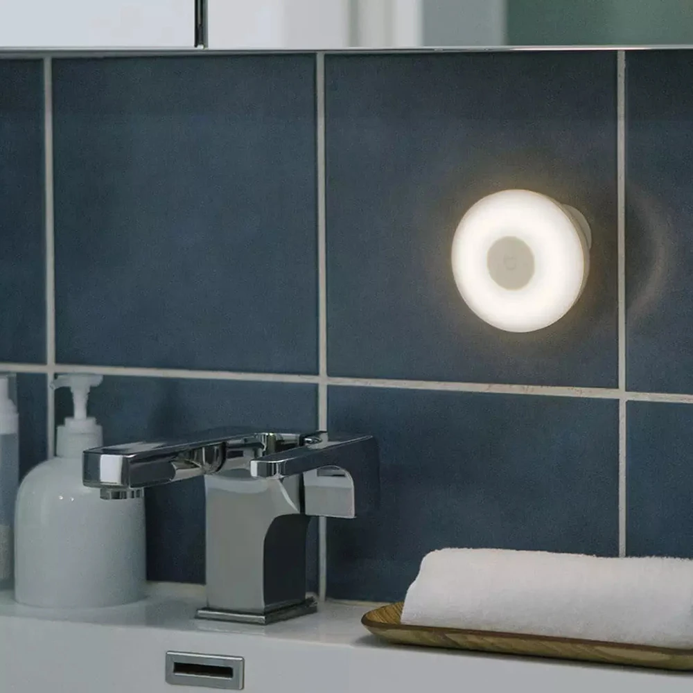 Originale Mijia Smart Led Induction Night Light 2 lampada luminosità regolabile sensore intelligente a infrarossi per il corpo umano con Base magnetica