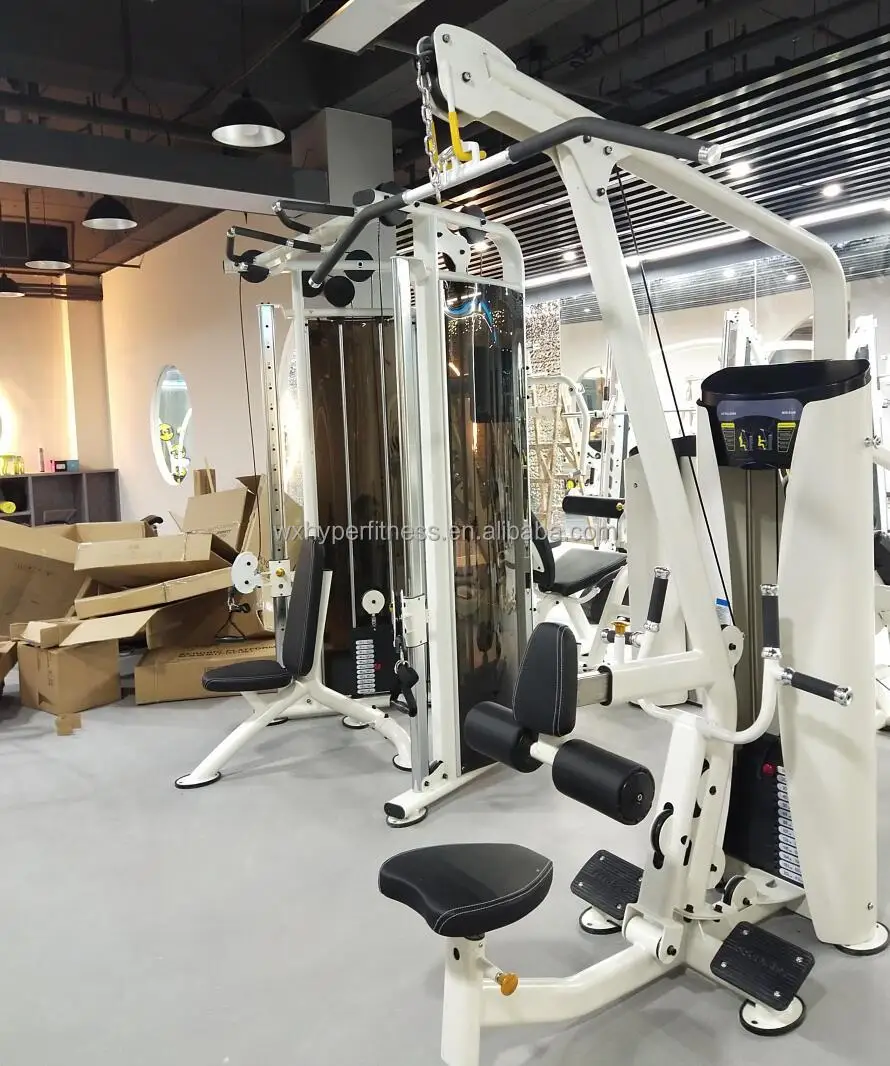 

Dual-Function Gym Selectorized Machine Pin Loaded Fitness Equipment Lat Pulldown/Mid Row Exercise Factory Sales Shoulder Arm