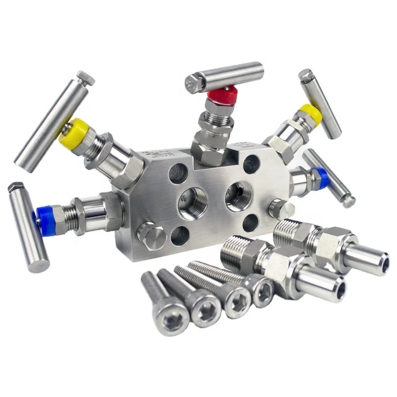 Conventional Style 2/3/5 Manifold Valves Rosemount 3051S Aseembled to R305 Five-Valve Manifold