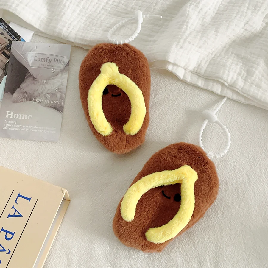 شباشب لطيفة ومضحكة، قلادات قطيفة، شباشب صناعية، دمى قطيفة، أكياس دمى مملوءة ناعمة، إكسسوارات، سلاسل مفاتيح سيارة للزوجين