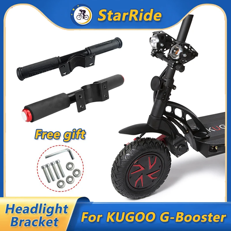 

For KUGOO G-Booster Ninebot Electric Scooter Headlight Bracket Modification Accessories Extension Light Mount Holder Stand